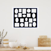 !UCreate uw eigen kunst of foto's Poster Sjabloon (Keuken)