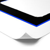 !UCreate uw eigen kunst of foto's Poster Sjabloon (Hoek)