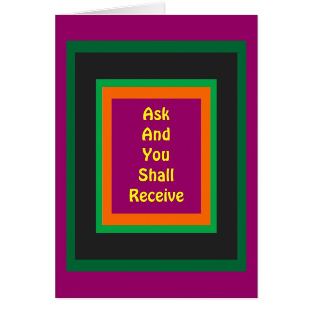 ! UCreate Zazzle - Vraag het u (Voorkant)