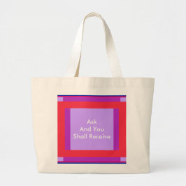 ! UCreate Zazzle - Vraag het u Grote Tote Bag