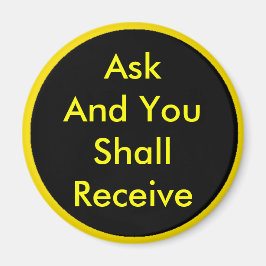 ! UCreate Zazzle - Vraag het u Magneet