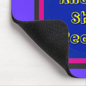 ! UCreate Zazzle - Vraag het u Muismat (Hoek)