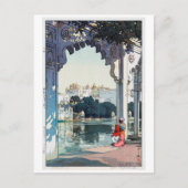 Udaipur Castle, India, Hiroshi Yoshida Briefkaart (Voorkant)