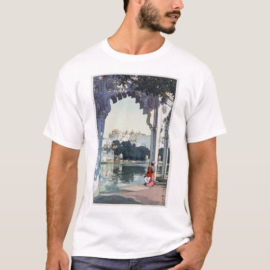 Udaipur Castle, India, Hiroshi Yoshida T-shirt (Voorkant)