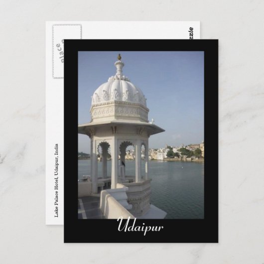 udaipur gazebo briefkaart (Voorkant / Achterkant)