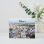 udaipurgebouwen briefkaart (Staand voorkant)