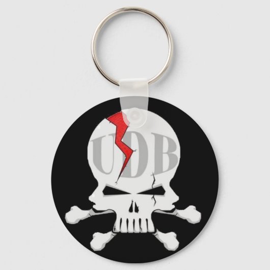 UDB-Sleutelhanger - zwart Sleutelhanger (Voorkant)