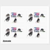 UDC IPO-Sticker Rechthoekige Sticker (Vel)