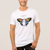 UDDERFLY door Sandra Boynton Tri-Blend Shirt (Voorkant)