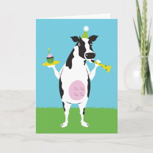 Udderly Amazing Birthday Card Kaart