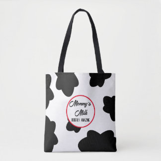“Udderly Amazing” Koeienprint Boodschappentas Tote Bag