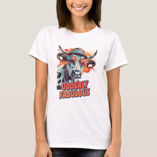 Udderly Fabulous T-shirt (Voorkant)