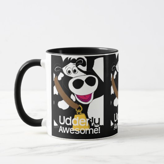 Udderly Geweldige Cow Mok (Links)