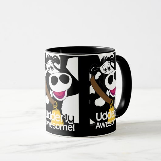 Udderly Geweldige Cow Mok (Voorkant rechts)
