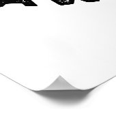 Udderly Geweldige Funny Koe Pun Poster (Hoek)