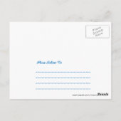 Udderly in Love Koeien Valentijn Post Kaart (Achterkant)