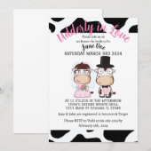 Udderly in Love Shower Kaart (Voorkant / Achterkant)