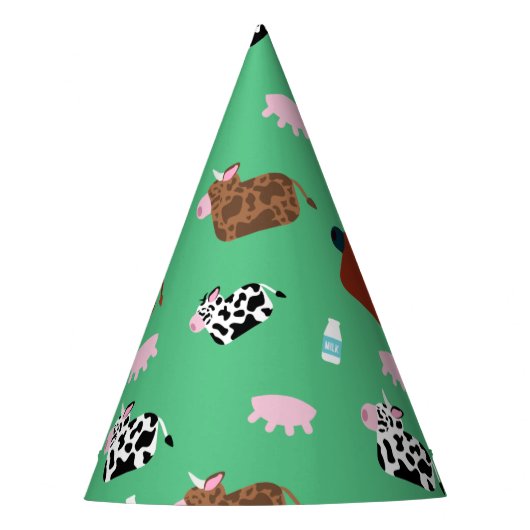 Udderly Koeien Feesthoedjes (Voorkant)