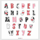 Udderly Love (hoofdletters) Sticker (Vel)