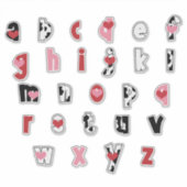 Udderly Love (kleine letters) Sticker (Voorkant)