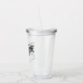 Udderly Ridiculous Punny Cow Acryl Drinkbeker (Links)
