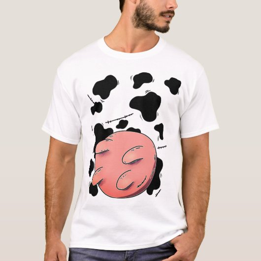 Udderly Spooky Halloween T-shirt (Voorkant)