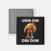 Udin Din Dun Italian Brainrot Meme Udindindindind Magneet (Voorkant / Achterkant)