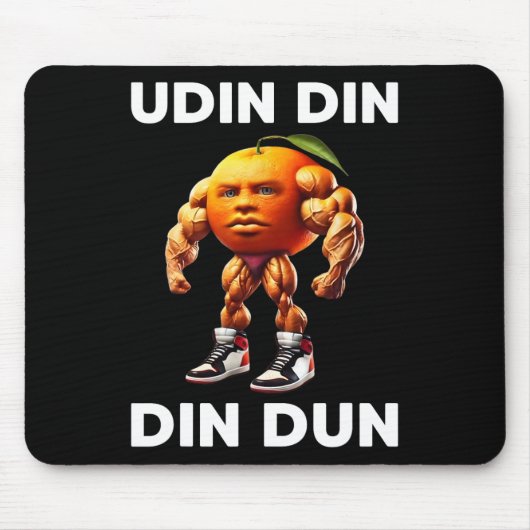 Udin Din Dun Italian Brainrot Meme Udindindindind Muismat (Voorkant)