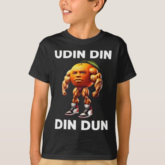 Udin Din Dun Italian Brainrot Meme Udindindindind T-shirt (Voorkant)