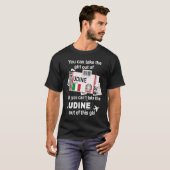 Udine Boarding Pass Udine Girl Udine T-shirt (Voorkant volledig)