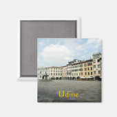 Udine, Italië Magneet (Voorkant / Achterkant)