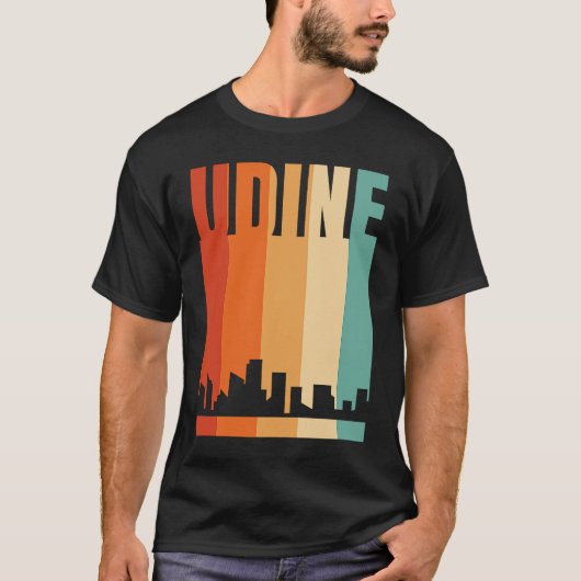 Udine Skyline T-shirt (Voorkant)
