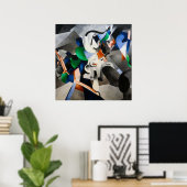 Udnie van Francis Picabia Poster (Thuiskantoor)