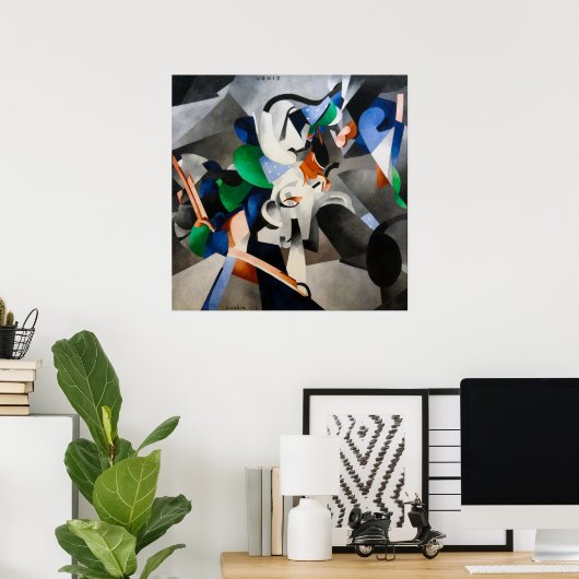 Udnie van Francis Picabia Poster (Thuiskantoor)