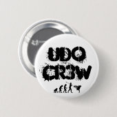UDo Cr3w-Button Ronde Button 5,7 Cm (Voorkant /achterkant)