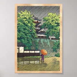 Udo Tower, Kumamoto Castle (Kumamoto-jô Udoyagura) Poster