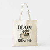 Udon weet me tote bag (Achterkant)