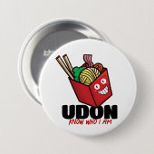 Udon weet wie ik ben Ronde Button 7,6 Cm (Voorkant /achterkant)
