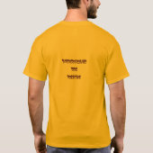 UDR - goudbruin T-shirt (Achterkant)
