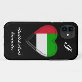 UEA United Arab Emirates-vlag Case-Mate iPhone Case (Achterkant (horizontaal))