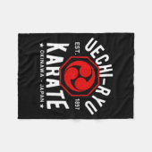 Uechi Ryu Karate Do Martial Arts Japan Tokyo  Fleece Deken (Voorkant (Horizontaal))