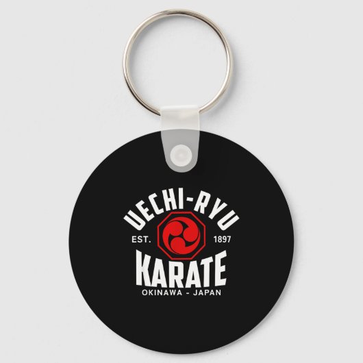 Uechi-ryu Karate Do Vechtkunst Japan Okinawa Sleutelhanger (Voorkant)