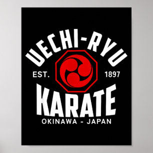 Uechi-ryu Karate Do Vechtkunsten Japan Okinawa Poster