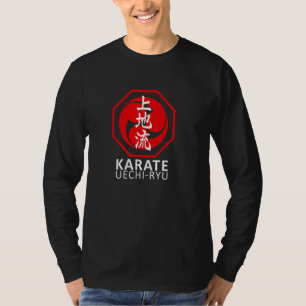 Uechi Ryu Karate Symbool Kanji Japan Martial Art V T-shirt