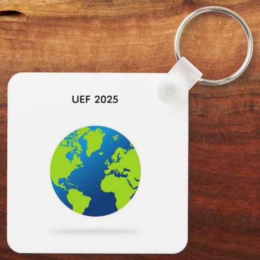 UEF Herfst verzamelen 2025 Sleutelhanger (Achterkant)