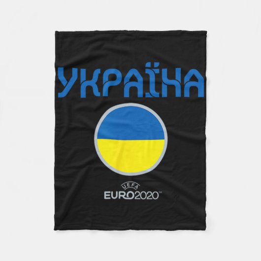 Uefa Euro Oekraïne' Nation Fleece Deken (Voorkant)