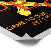 UEG Slogan-Poster Poster (Hoek)