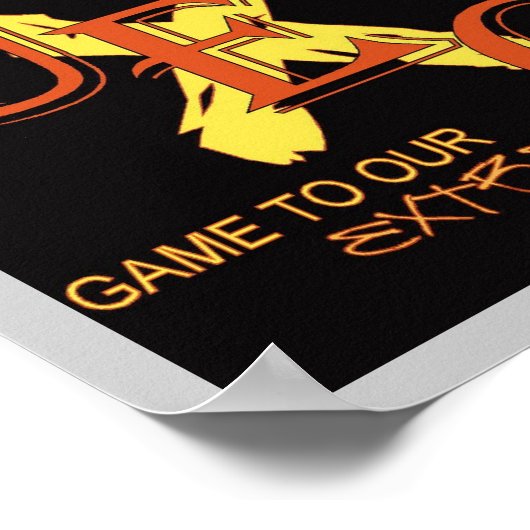 UEG Slogan-Poster Poster (Hoek)