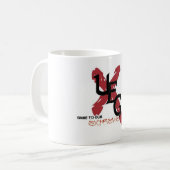 uegslogan koffiemok (Voorkant links)