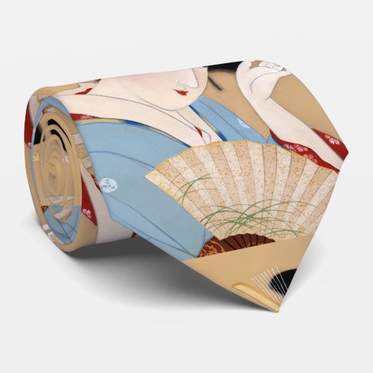 Uemura Shōen , 春のよそをひ Stropdas (Opgerold)